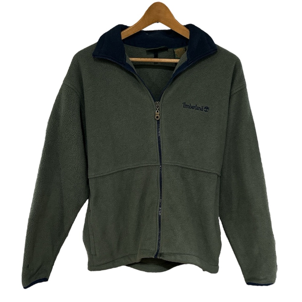 Vintage Timberland Fleece Full-Zip Up Jacket
